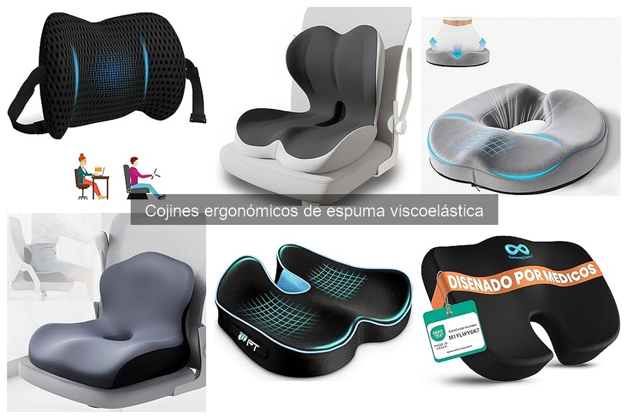 Comparativa: Cojines de Gel vs Espuma Viscoelástica