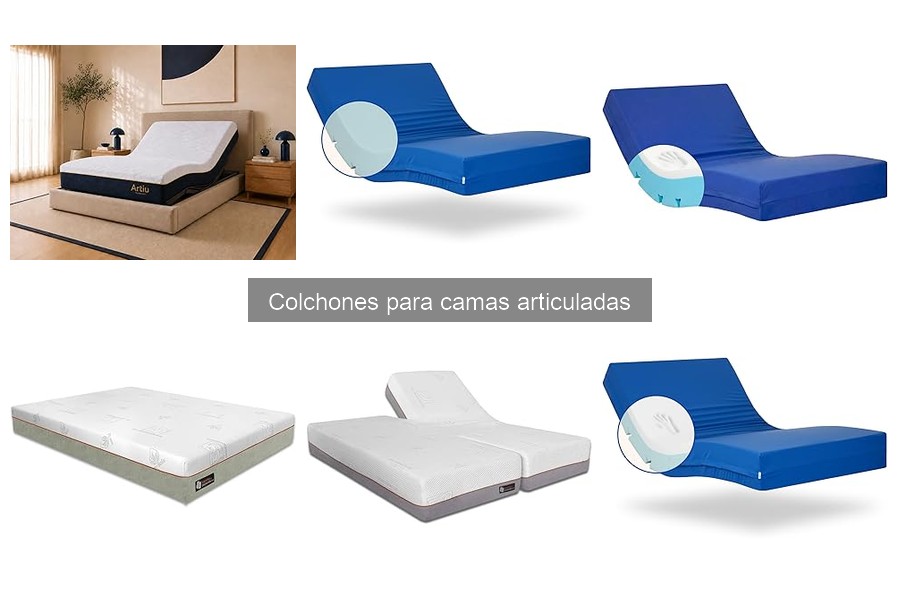 Comparativa: Colchones Viscoelásticos vs. Látex para Camas Articuladas