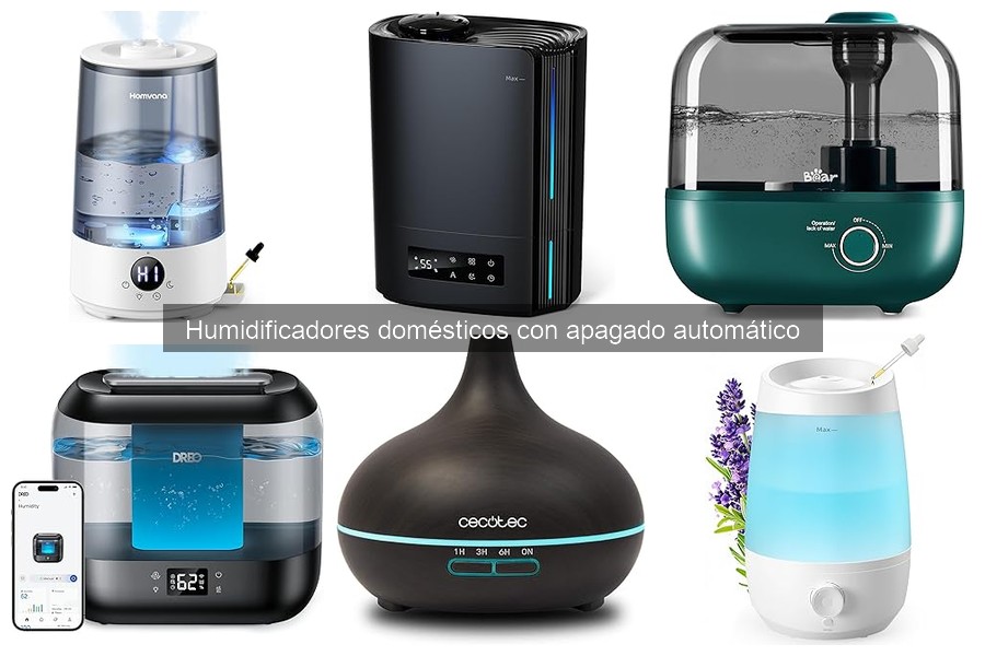 Comparativa de humidificadores: ¿con o sin apagado automático?
