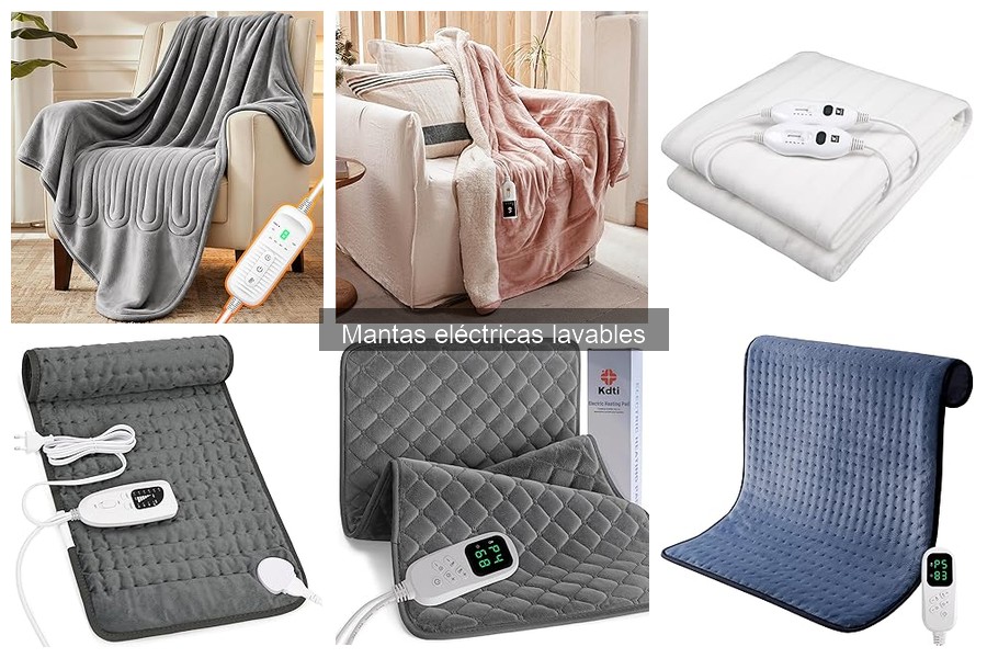 Comparativa de las Mejores Mantas Eléctricas Lavables