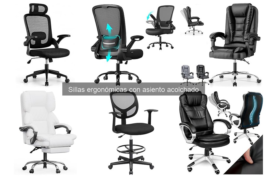 Comparativa de las Mejores Sillas Ergonómicas Acolchadas 2023
