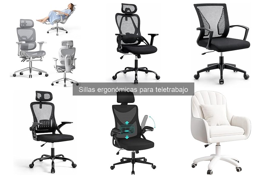Comparativa de las Mejores Sillas Ergonómicas para Teletrabajo