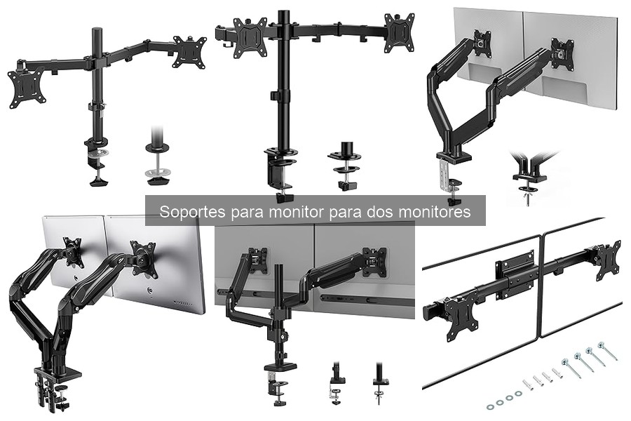 Comparativa de los Mejores Soportes para Monitor Doble