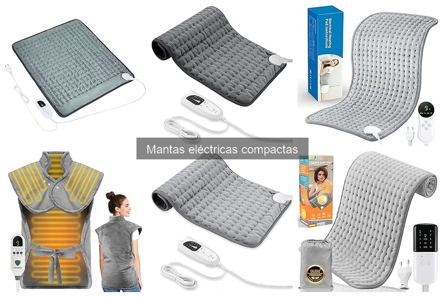 Comparativa de mantas eléctricas compactas y tradicionales