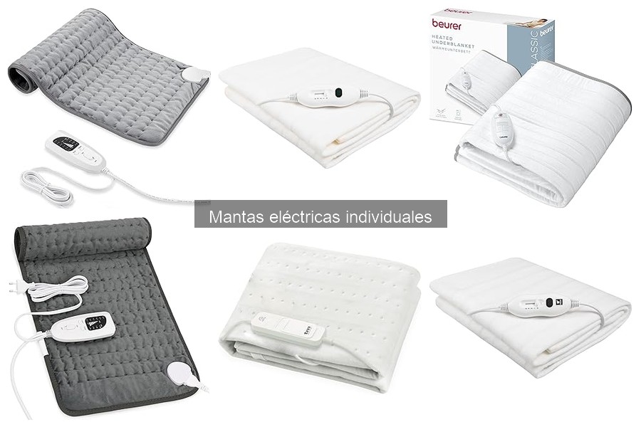 Comparativa de mantas eléctricas individuales: marcas y precios