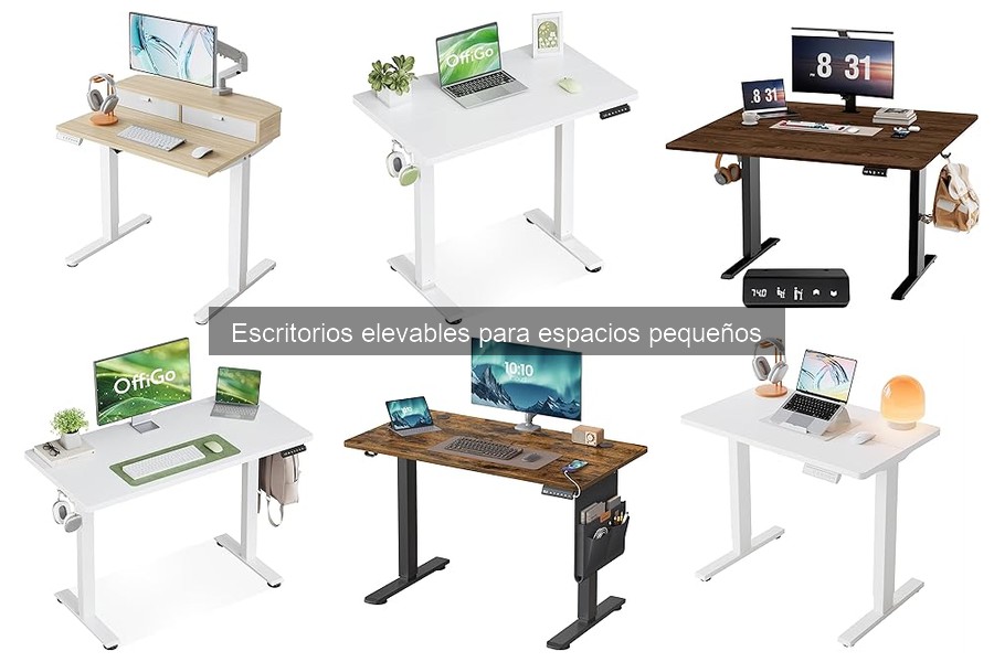 Comparativa de materiales en escritorios elevables