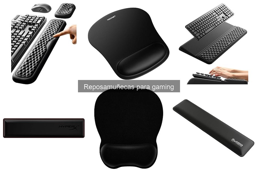 Comparativa de materiales en reposamuñecas para gaming