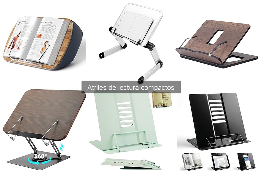 Comparativa de Mejores Atriles de Lectura Compactos 2023