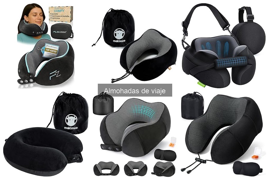 Comparativa de precios de almohadas de viaje en 2023