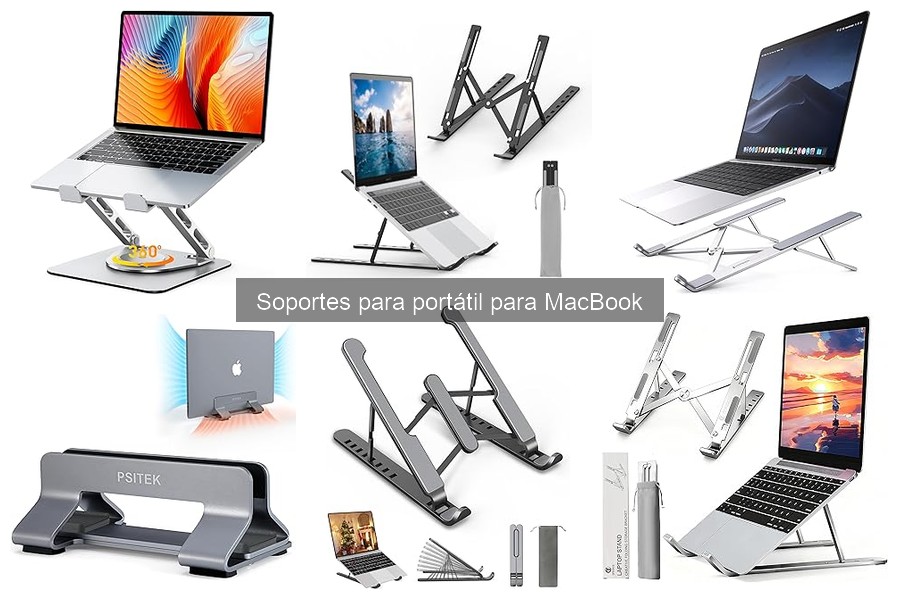 Comparativa de precios en soportes para MacBook