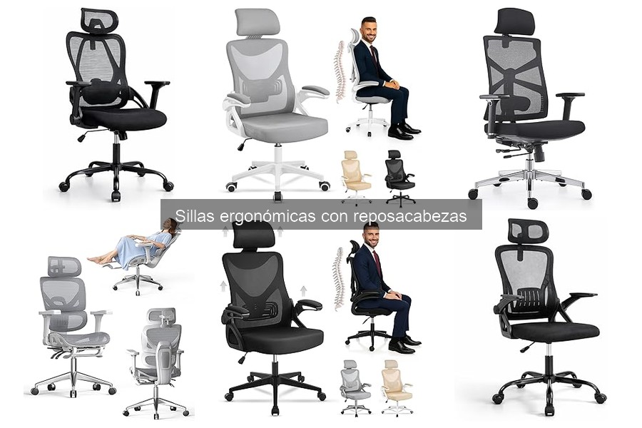 Comparativa de precios sillas ergonómicas con reposacabezas