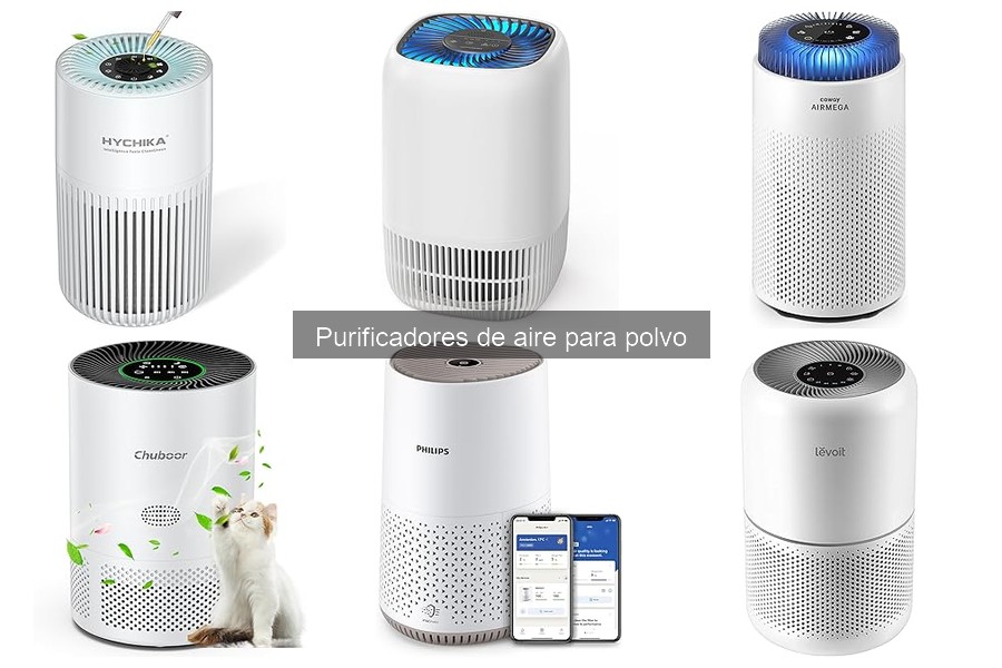 Comparativa de purificadores de aire para polvo en 2023