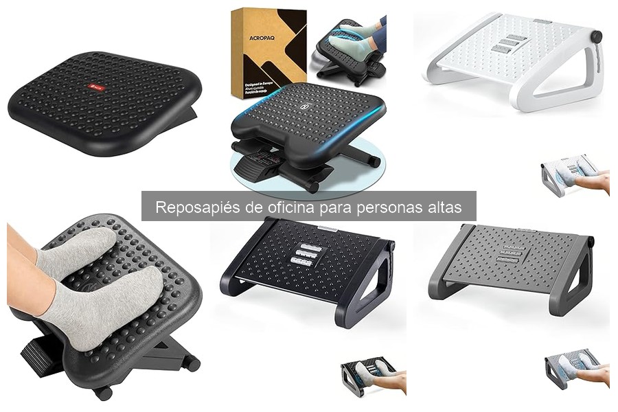 Comparativa de Reposapiés Ajustables vs Fijos para Altos