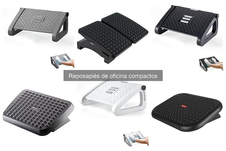 Comparativa de reposapiés compactos: ¿Cuál es el mejor?