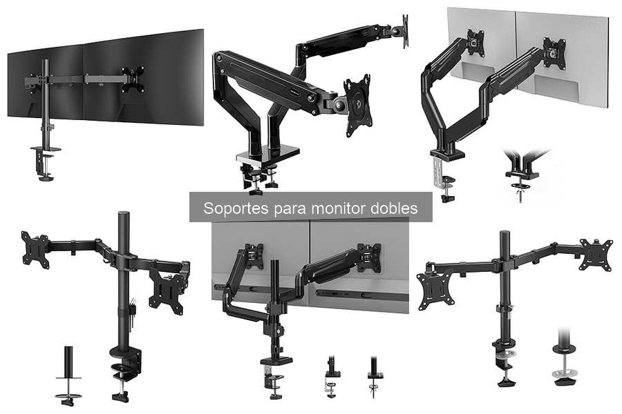 Comparativa de Soportes para Monitor Doble: Marcas Destacadas