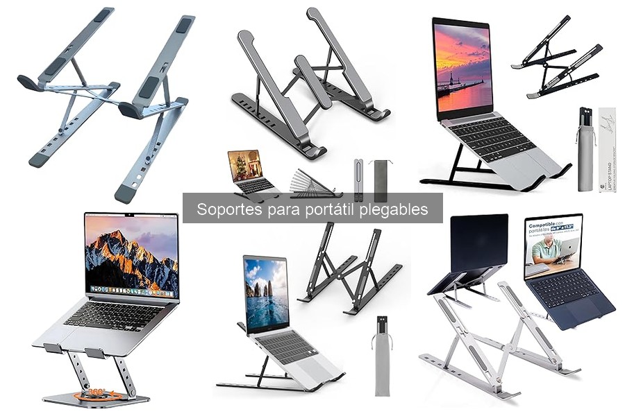 Comparativa de Soportes para Portátil Plegables y Rígidos