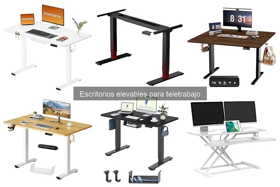 Comparativa: Escritorios Elevables vs. Fijos para Teletrabajo