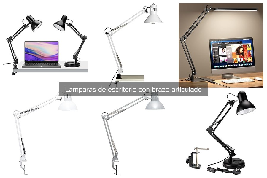 Comparativa: Lámparas de escritorio con brazo articulado vs fijas