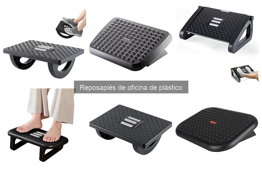 Comparativa: Reposapiés de Plástico vs. Madera para Oficina