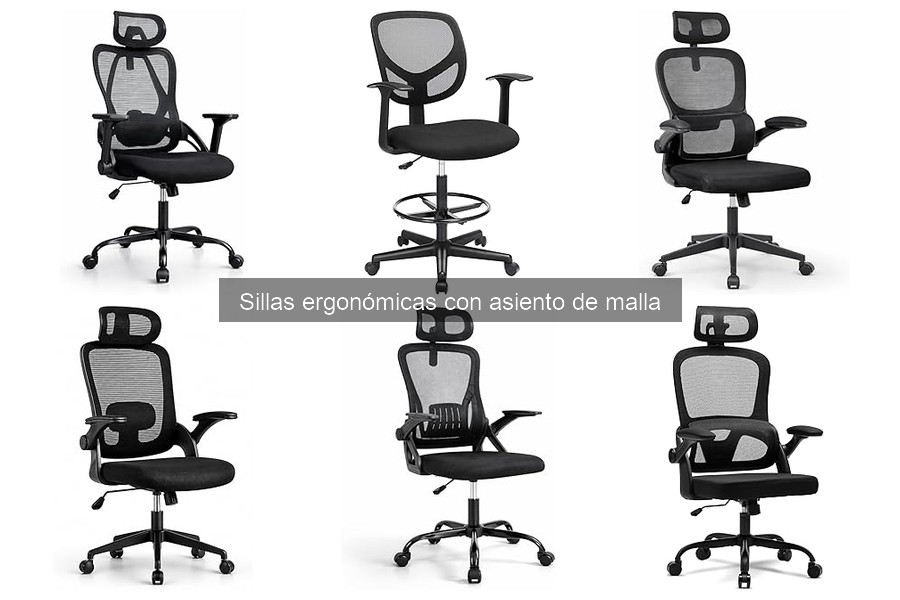 Comparativa: Sillas ergonómicas de malla vs acolchado