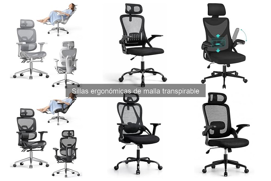 Comparativa: Sillas ergonómicas de malla vs. cuero