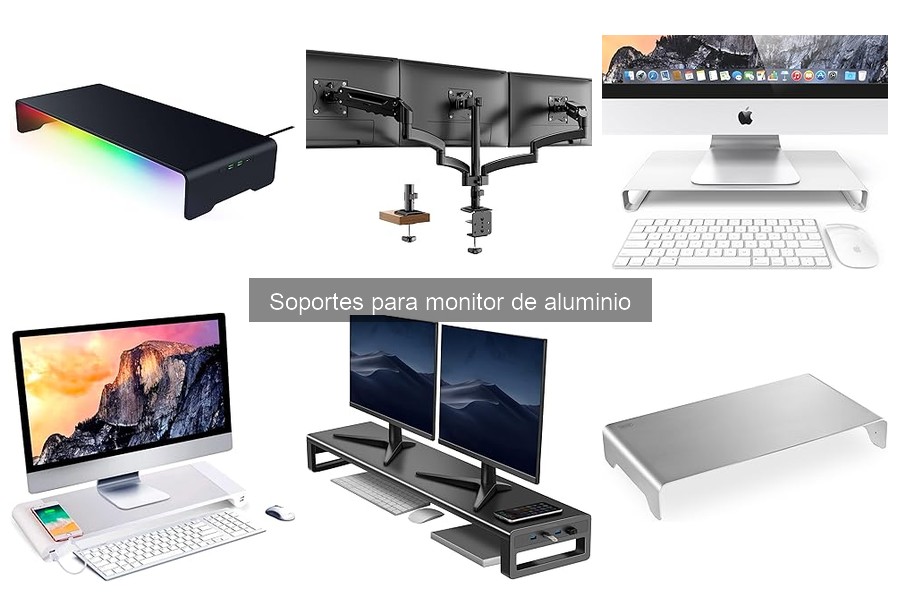 Comparativa: Soportes de Monitor de Aluminio vs. Otros Materiales