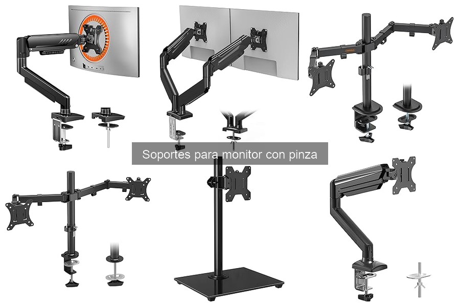 Comparativa: Soportes para Monitor con Pinza vs. Mesa