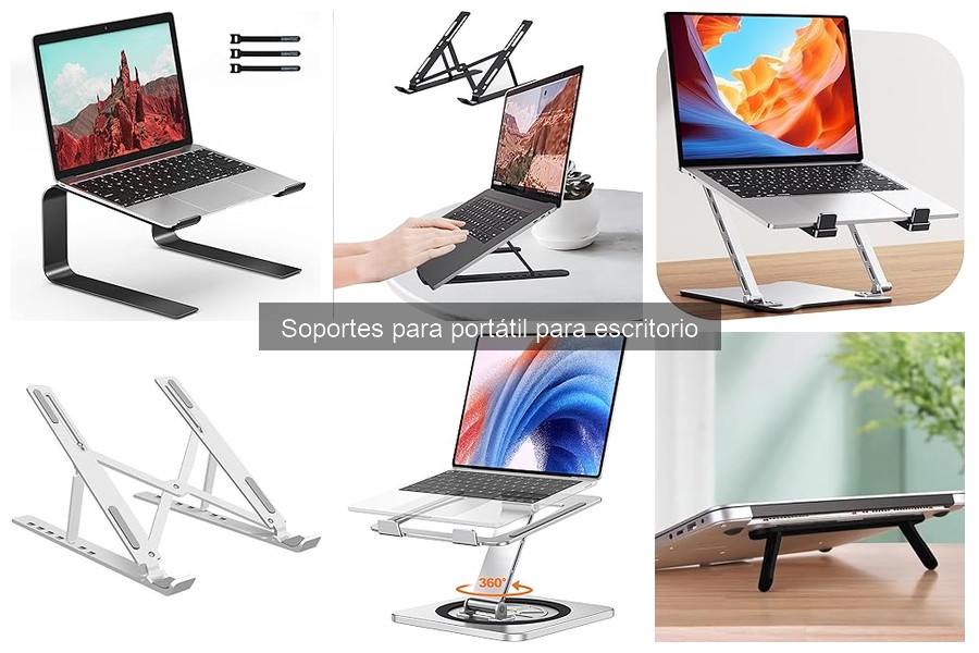 Comparativa: Soportes para portátil fijos vs ajustables