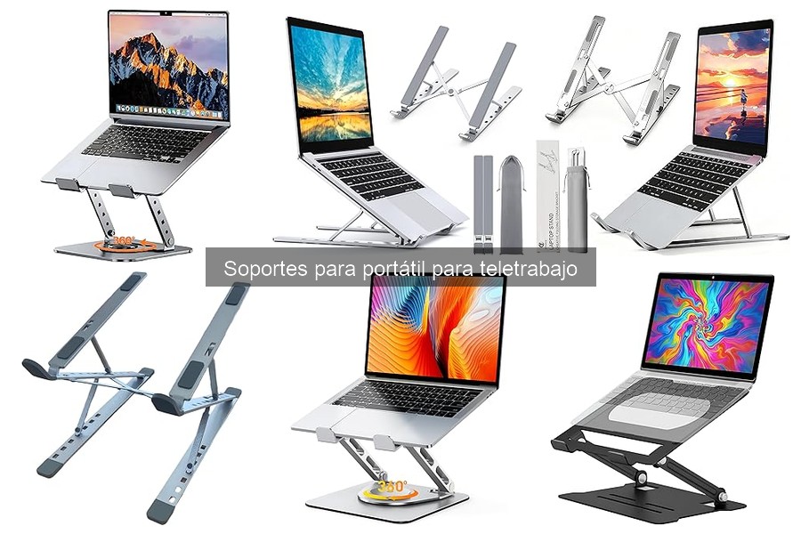 Comparativa: Soportes para portátil plegables vs. fijos
