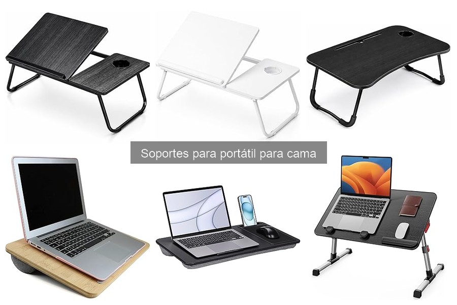 Comparativa: Soportes para portátil vs. Mesas de cama