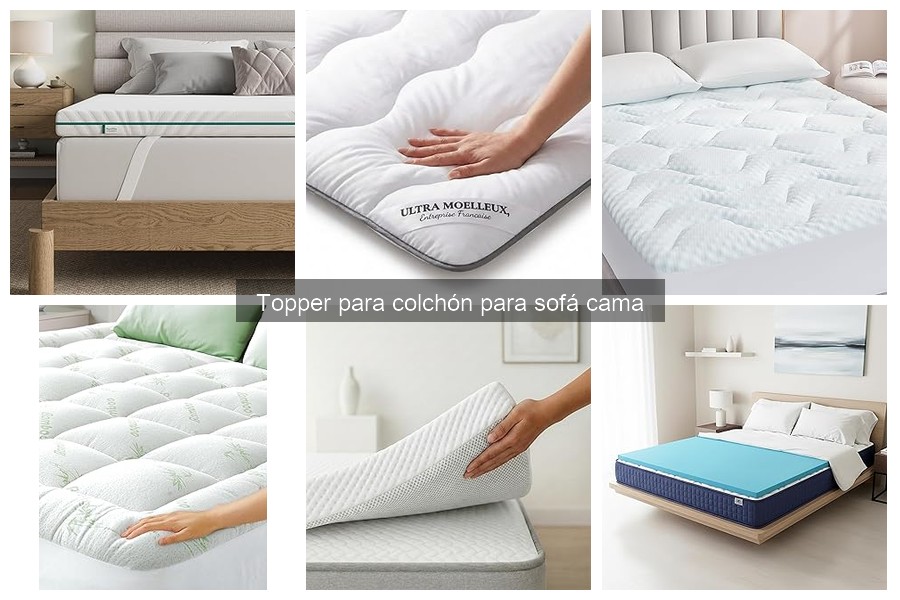Comparativa: Topper de Espuma vs Viscoelástica para Sofá Cama