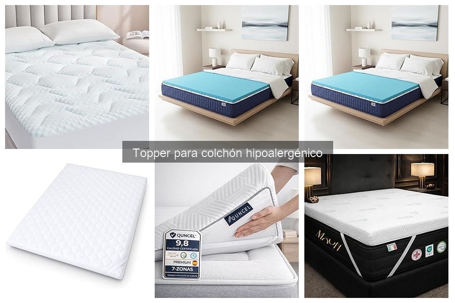 Comparativa: Topper Hipoalergénico vs. Convencional