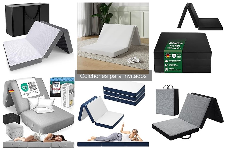 ¿Cuánto cuesta un colchón para invitados? Precios y opciones