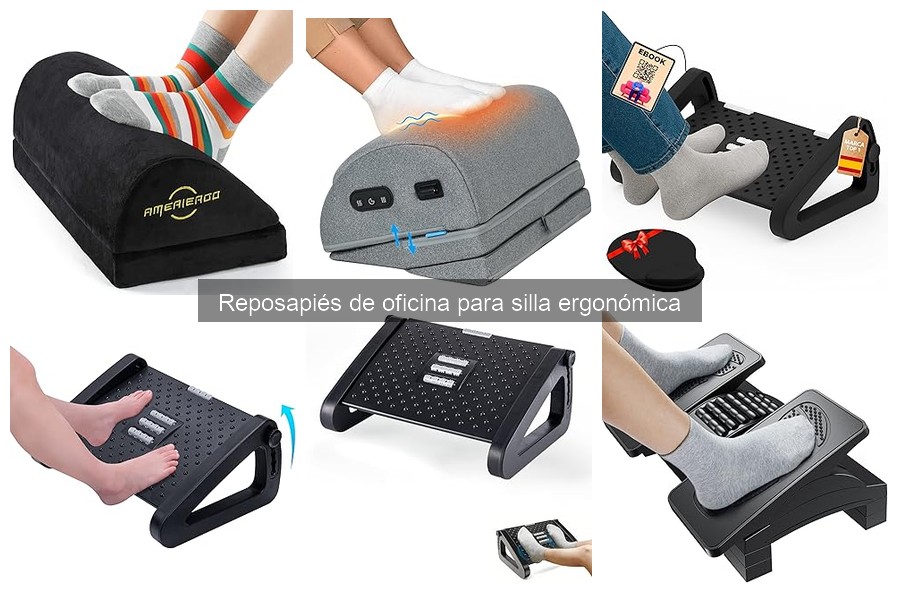¿Cuánto cuesta un reposapiés ergonómico? Precios y ofertas