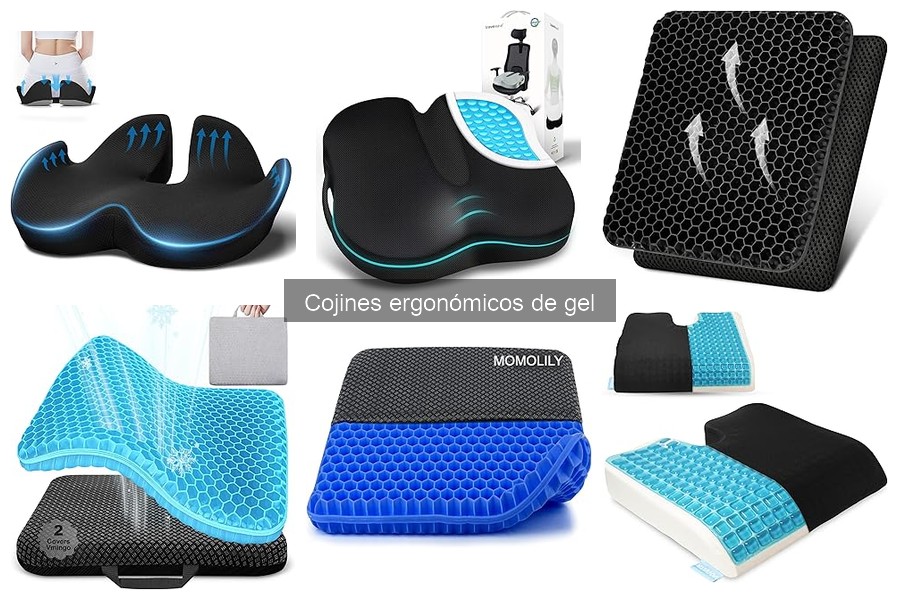 ¿Cuánto tiempo usar un cojín ergonómico de gel al día?