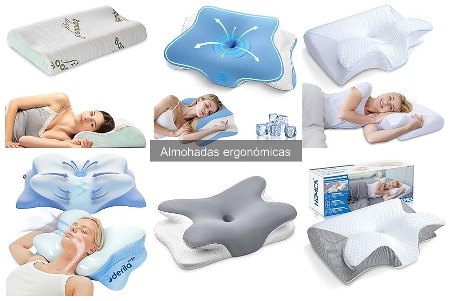 Descubre los Tipos de Almohadas Ergonómicas y Sus Beneficios