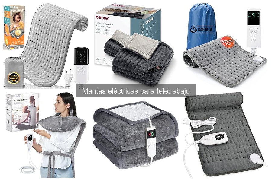 Desmintiendo mitos sobre mantas eléctricas en teletrabajo