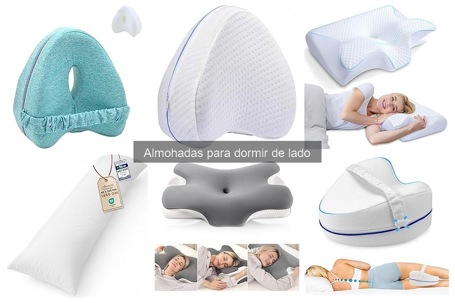 Diferencias entre almohadas de espuma y plumas para dormir de lado