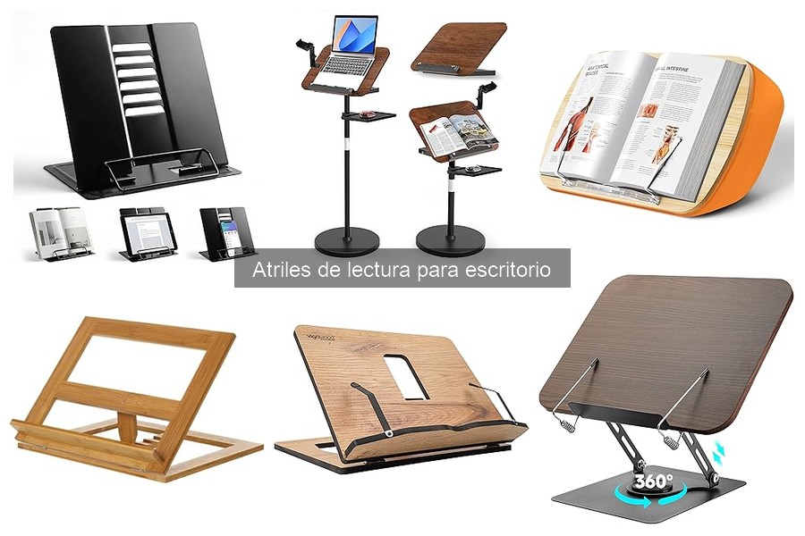 Diferencias entre atriles de lectura ajustables y fijos