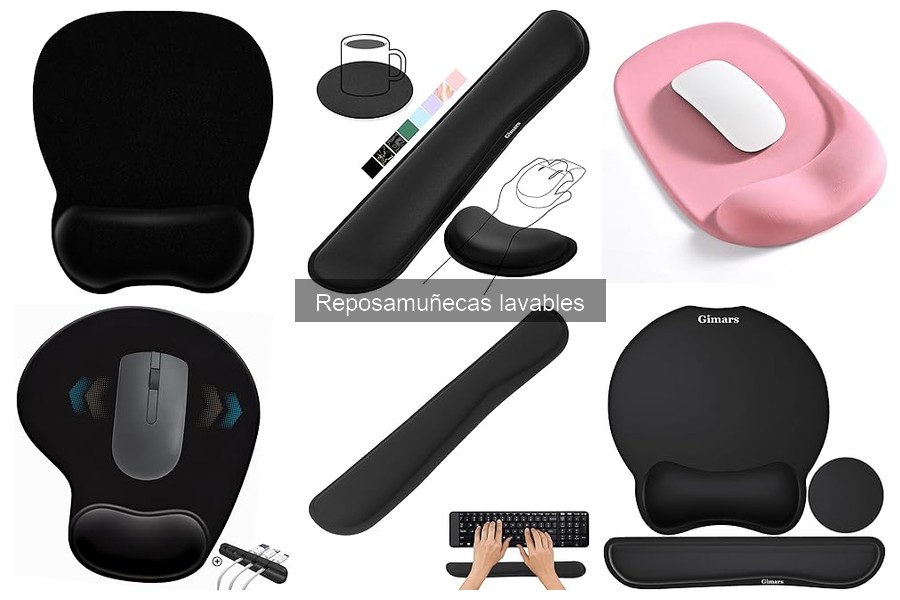 Diferencias entre Reposamuñecas Ergonómicos y Lavables