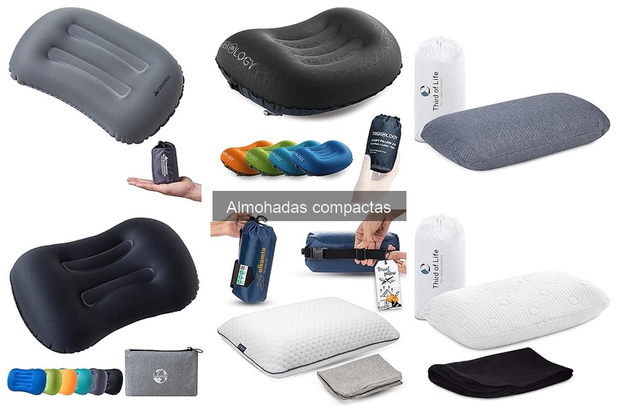 Dónde comprar almohadas compactas: mejores opciones online