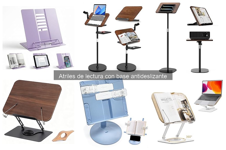 Dónde comprar atriles de lectura con base antideslizante
