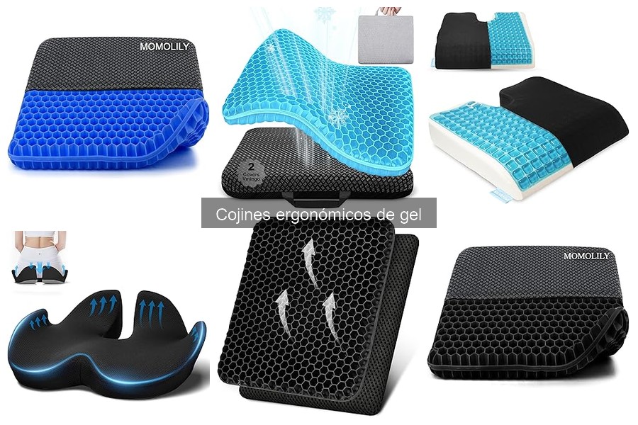 Dónde comprar cojines ergonómicos de gel con opiniones positivas