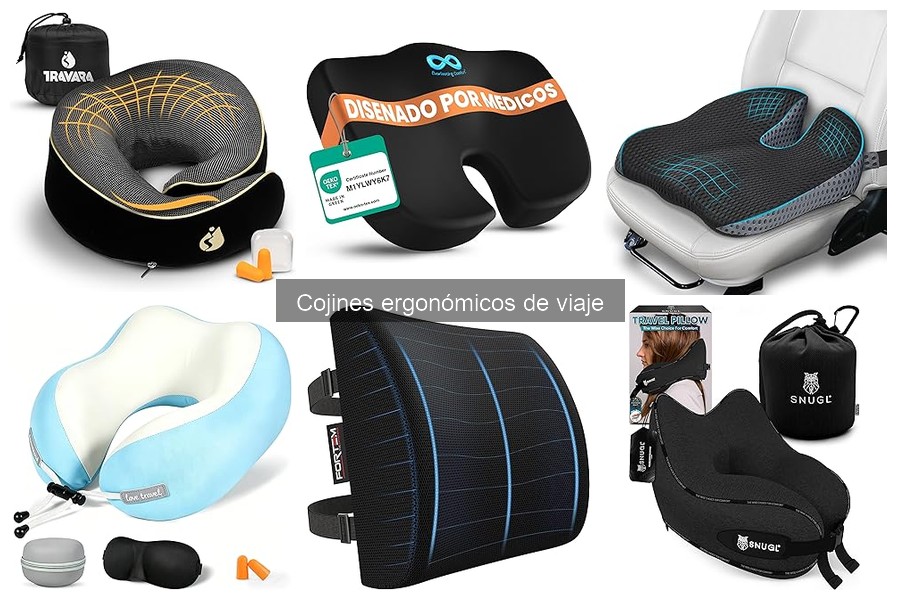 Dónde comprar cojines ergonómicos de viaje: guía y precios