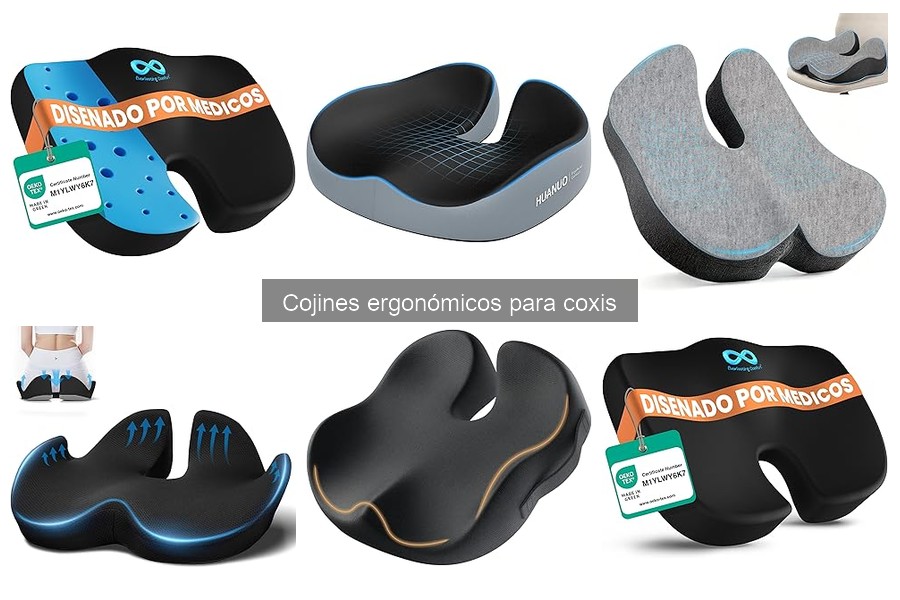 Dónde comprar cojines ergonómicos para coxis y mejores precios