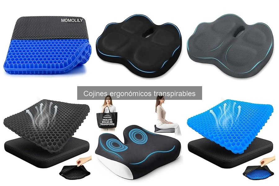 Dónde comprar cojines ergonómicos transpirables a buen precio