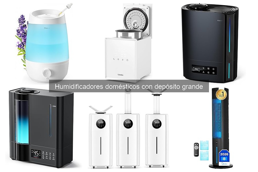 Dónde comprar humidificadores con depósito grande y baratos