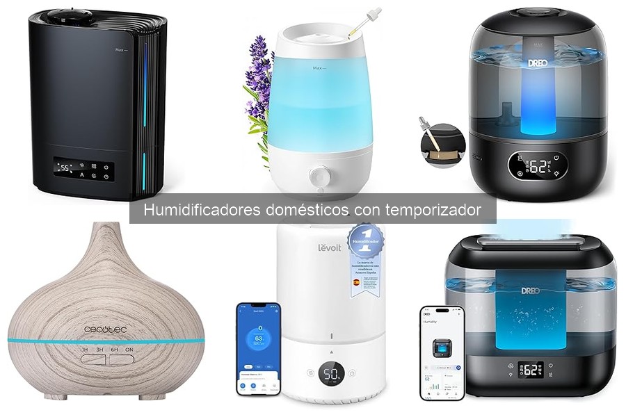Dónde comprar humidificadores con temporizador a buen precio