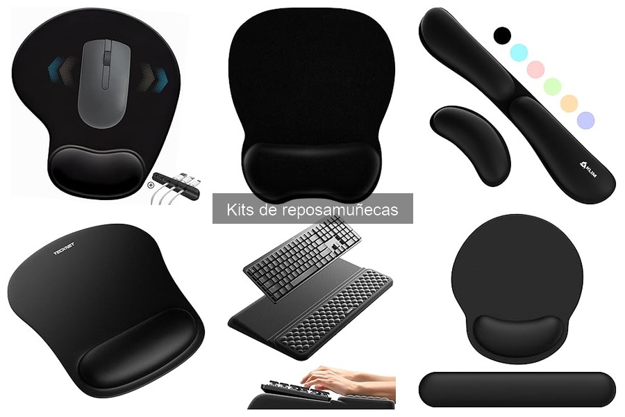 Dónde comprar kits de reposamuñecas ergonómicos con calidad