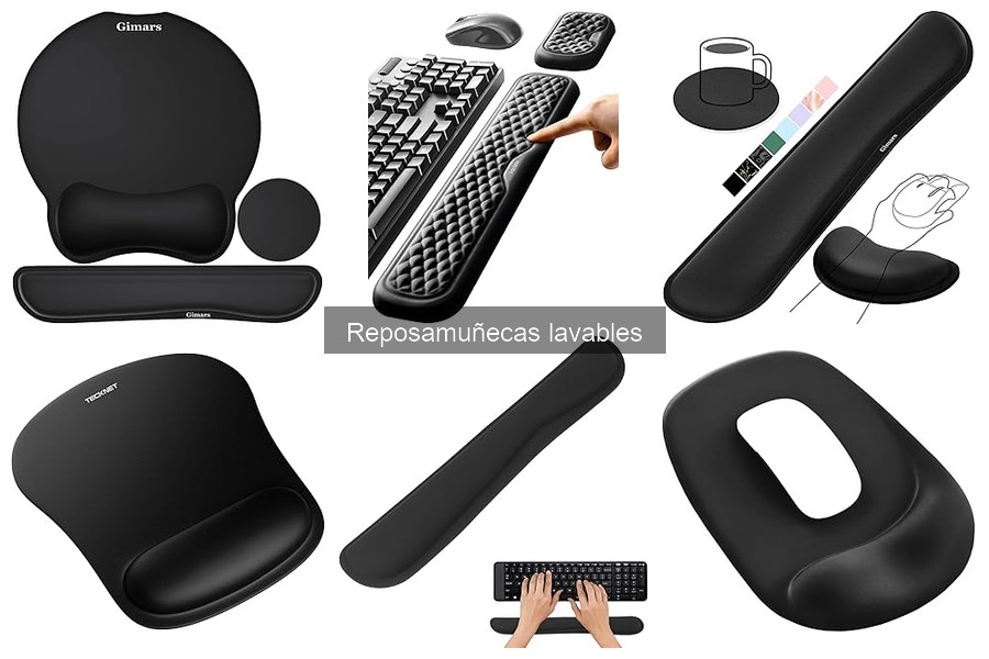 ¿Dónde comprar reposamuñecas lavables para oficina?
